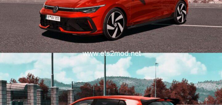 ETS - 2 2023 Volkswagen Golf R8.5 Araba Modu (1.55) 4 2023 Volkswagen Golf R8.5 1.0 1.55x 1 720x340 1