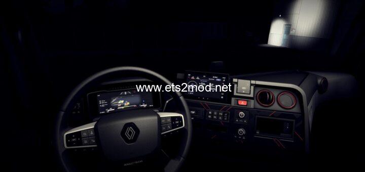 ETS - 2 Gloover Renault Range T Evo Çekici Modu (1.55) 6 Add On Renault Range T Evo by Gloover 2 720x340 1