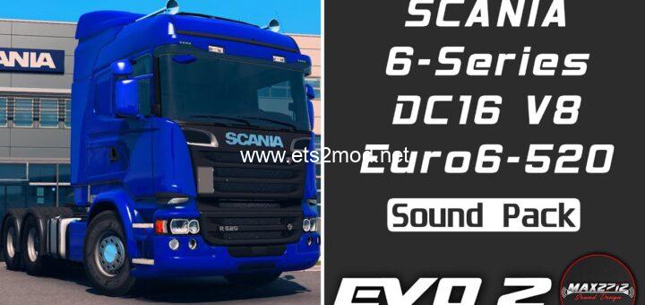 ETS - 2 Scania 6-Series 520 DC16 V8 Ses Paketi (1.54) 3 Scania 6 Series 520 DC16 V8 Sound Pack 720x340 1