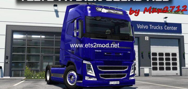 ETS - 2 Volvo FH4 500 D13K Ses Paketi (1.54) 5 Volvo FH4 500 D13K Sound Pack 1 720x340 1