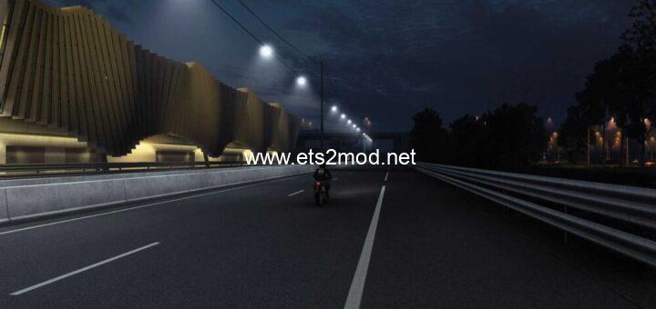 ETS - 2 XR BLOOD RESHADE V4 Grafik Modu (1.55) 4 XR BLOOD RESHADE V4 1.55 720x340 1