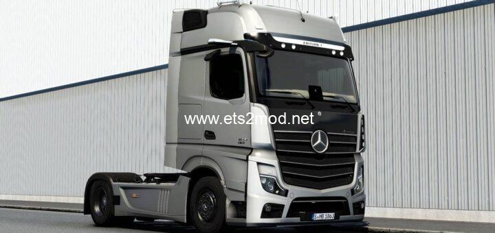 ETS - 2 Mercedes Benz New Actros 2019 (1.55) 3 actros 720x340 1
