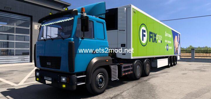 ETS - 2 MAZ 6422M (RTA_Mod) v1.55.x+ 2 cover maz 6422m rta mod v21 ets2 v155x 4Nfhq1wXFz9h5O 720x340 1