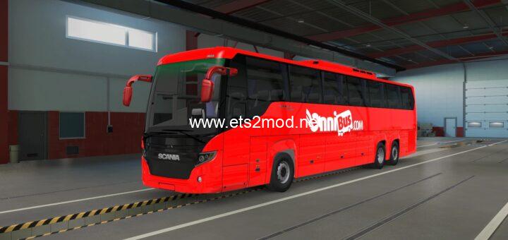 ETS - 2 Scania Touring ETS2 4×2-6×2 Otobüs Modu (1.55) 1 cover scania touring ets24x2 6x2 0vGm7aU4mC7MPe 720x340 1