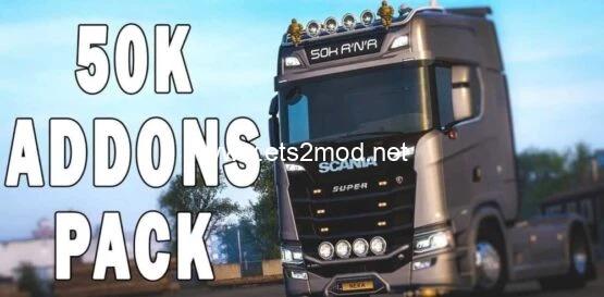 ETS - 2 50K Modifiye Paketi (1.55) 1 cover 50k addons pack ets2 155 Z16PbDjcHZPQzL