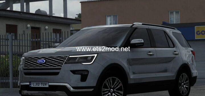 ETS - 2 Ford Explorer Platinum 2019 Araba Modu (1.55) 1 cover ford explorer platinum 2019 v18 155 8LgxcGaqWO0h9u 720x340 1