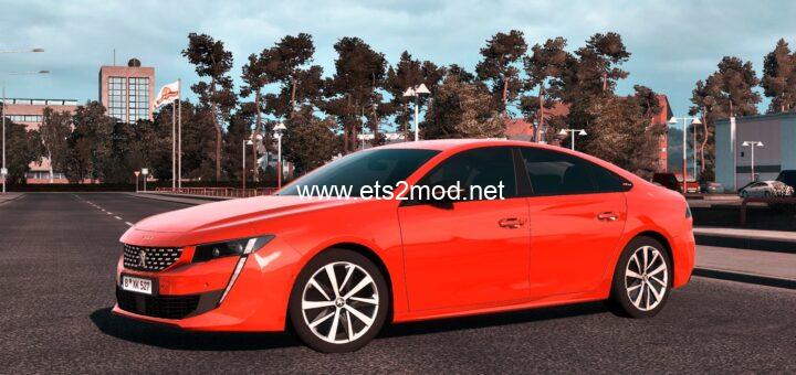 ETS - 2 Peugeot 508 GT 2022 Araba Modu (1.55) 1 cover peugeot 508 gt 2022 16 155x mi7673DKZEl3ib 720x340 1